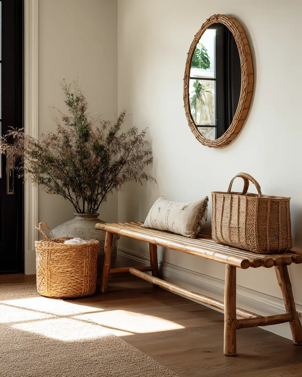 Calm Modern Entryway Decor Ideas