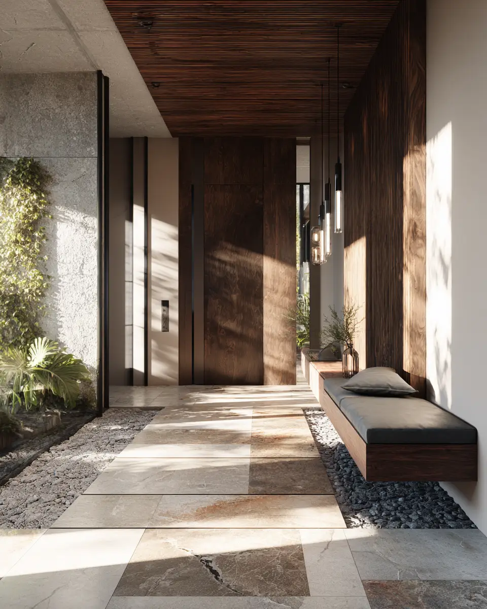 Calm Modern Entryway Decor Ideas