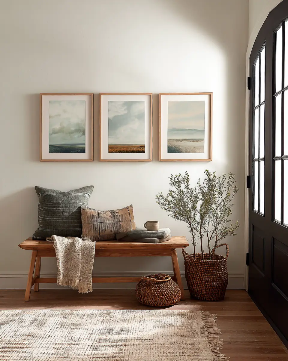 Calm Modern Entryway Decor Ideas