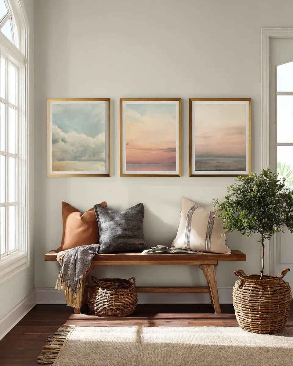 Calm Modern Entryway Decor Ideas