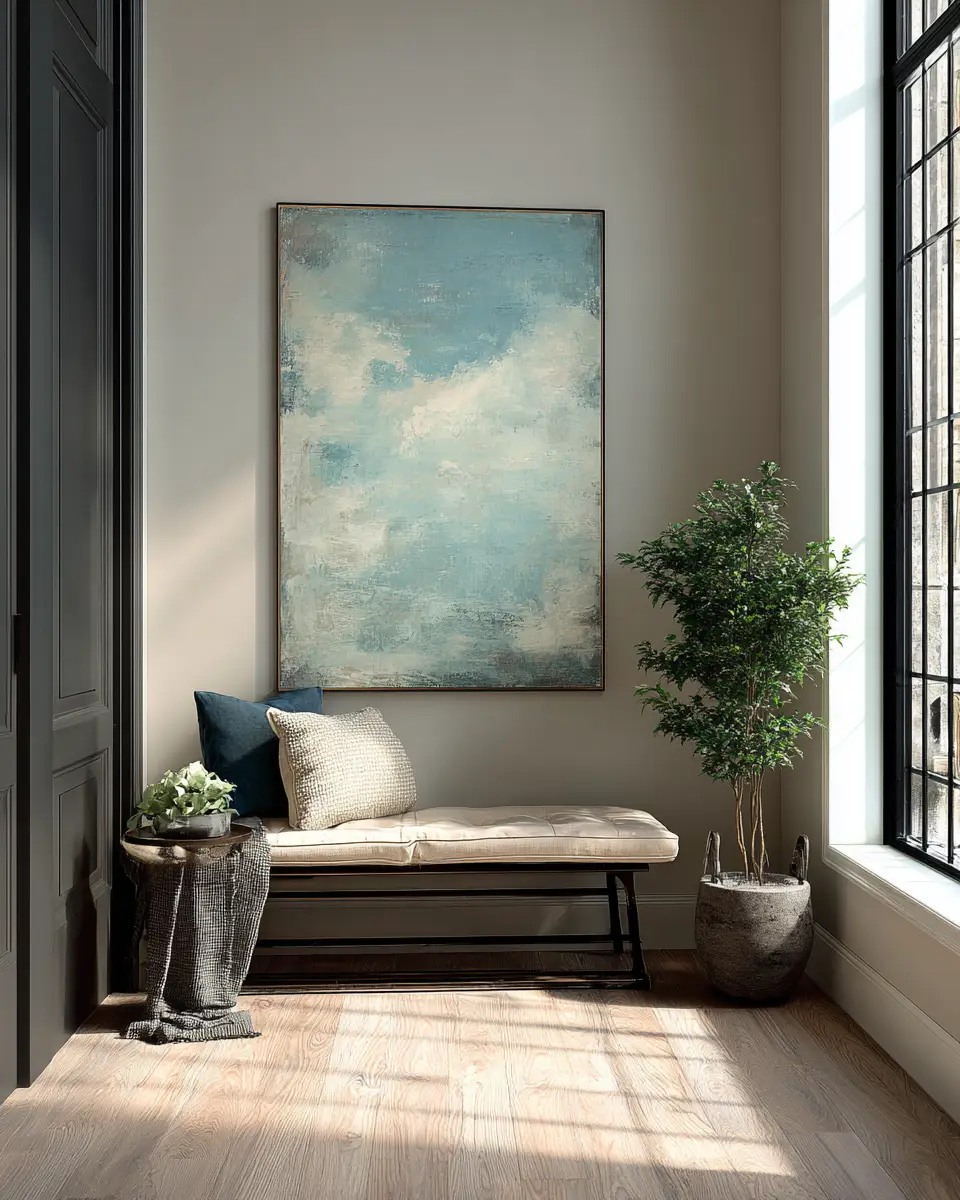 Calm Modern Entryway Decor Ideas