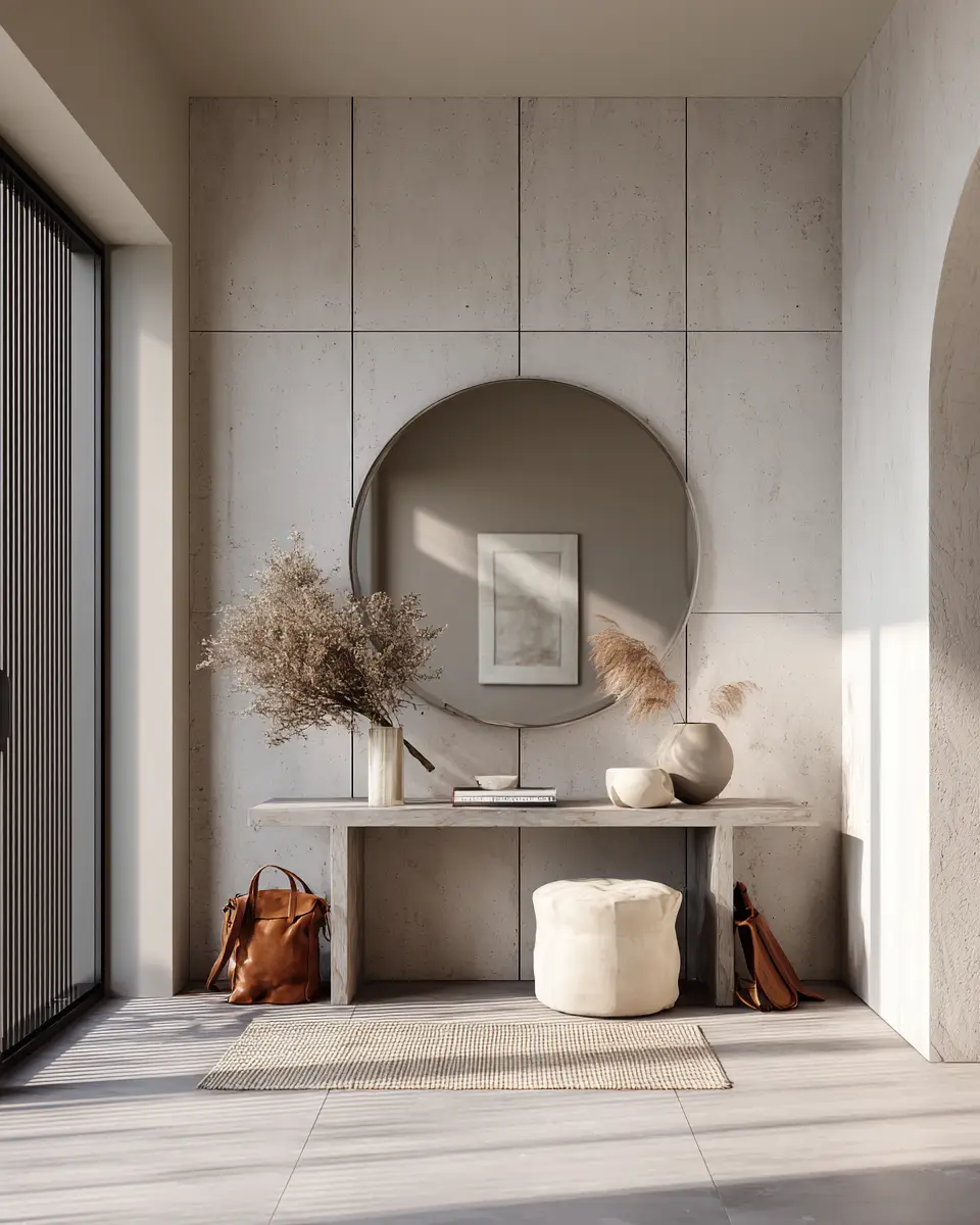 Calm Modern Entryway Decor Ideas