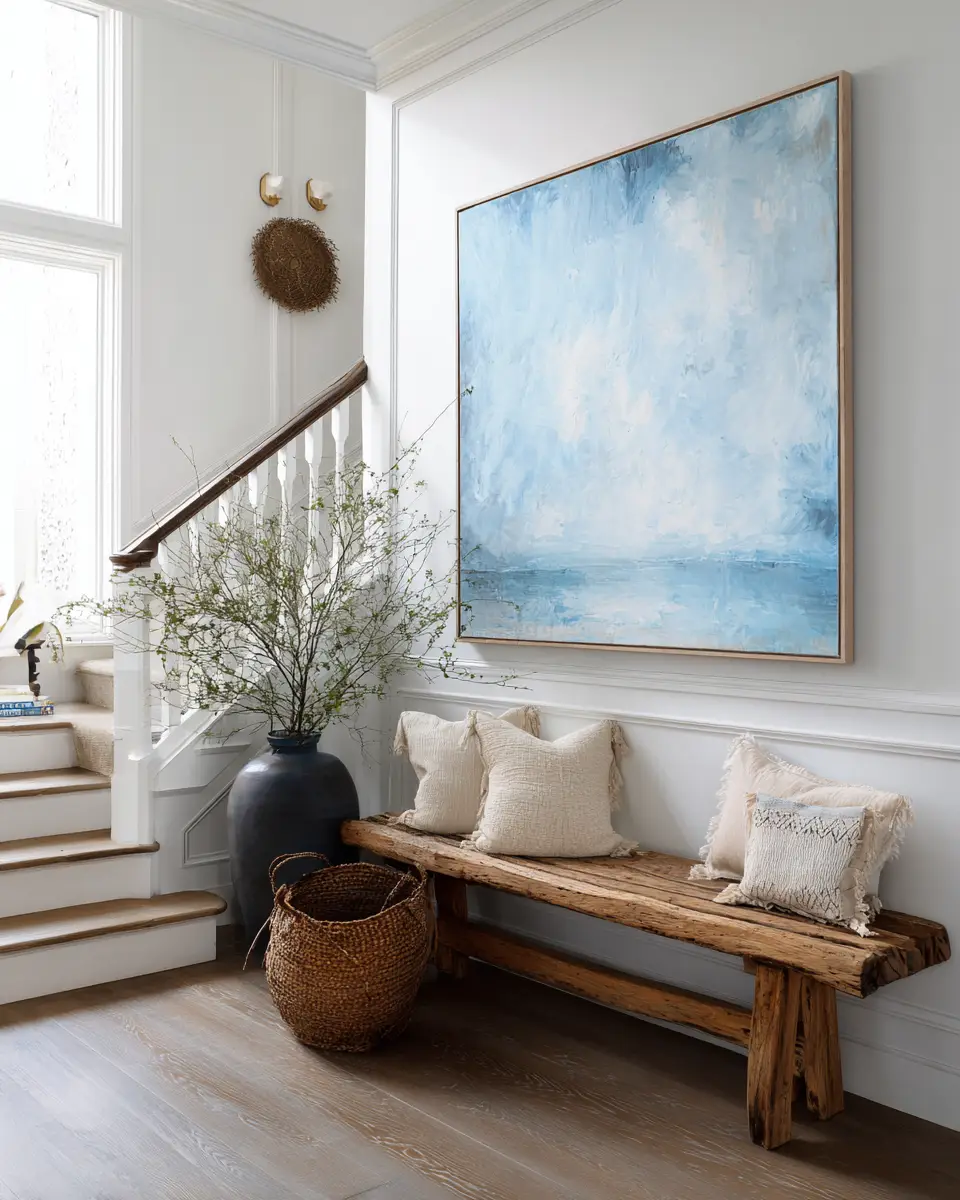 Calm Modern Entryway Decor Ideas