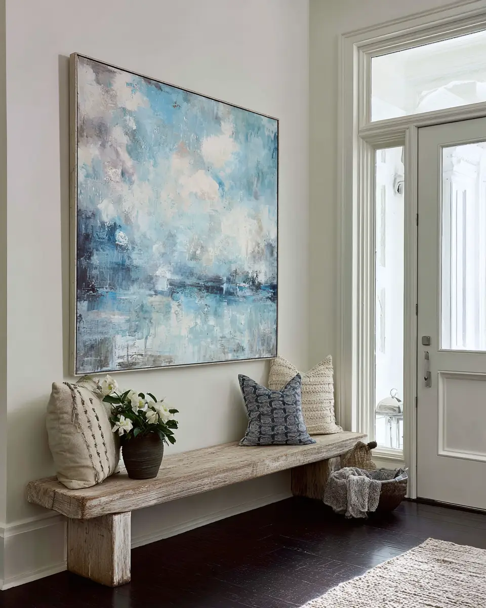 Calm Modern Entryway Decor Ideas