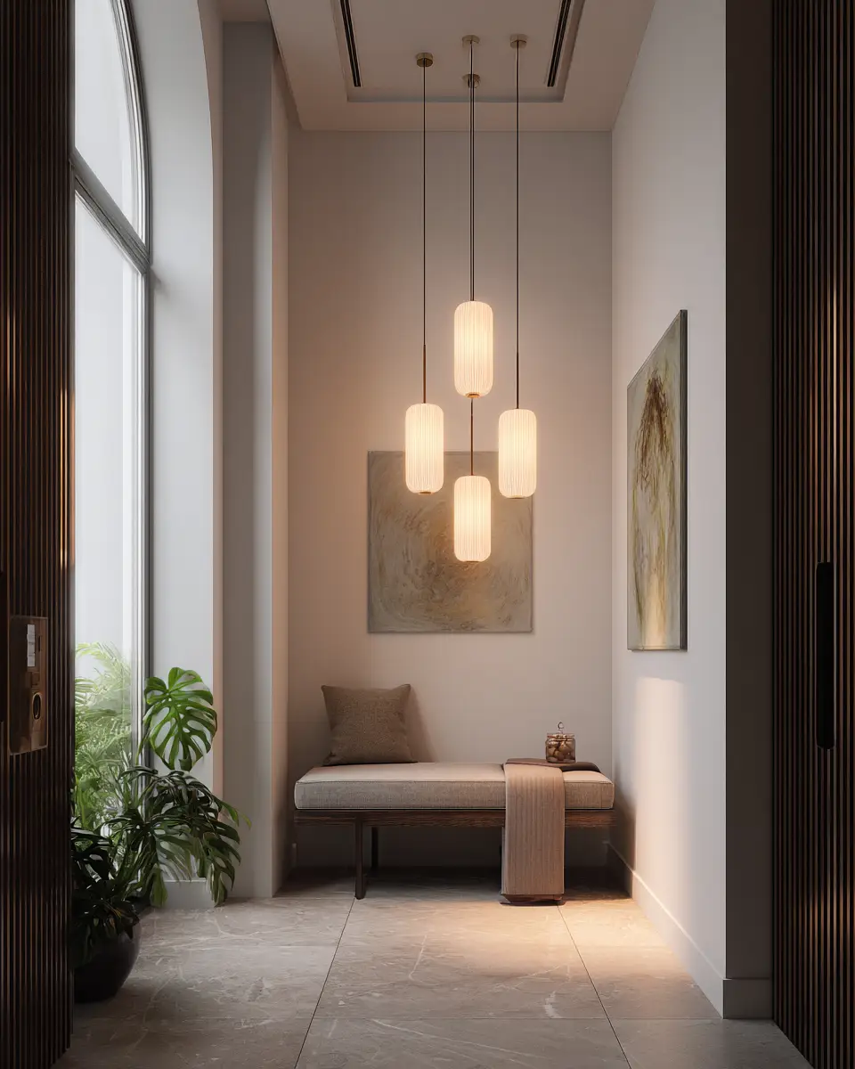 Calm Modern Entryway Decor Ideas