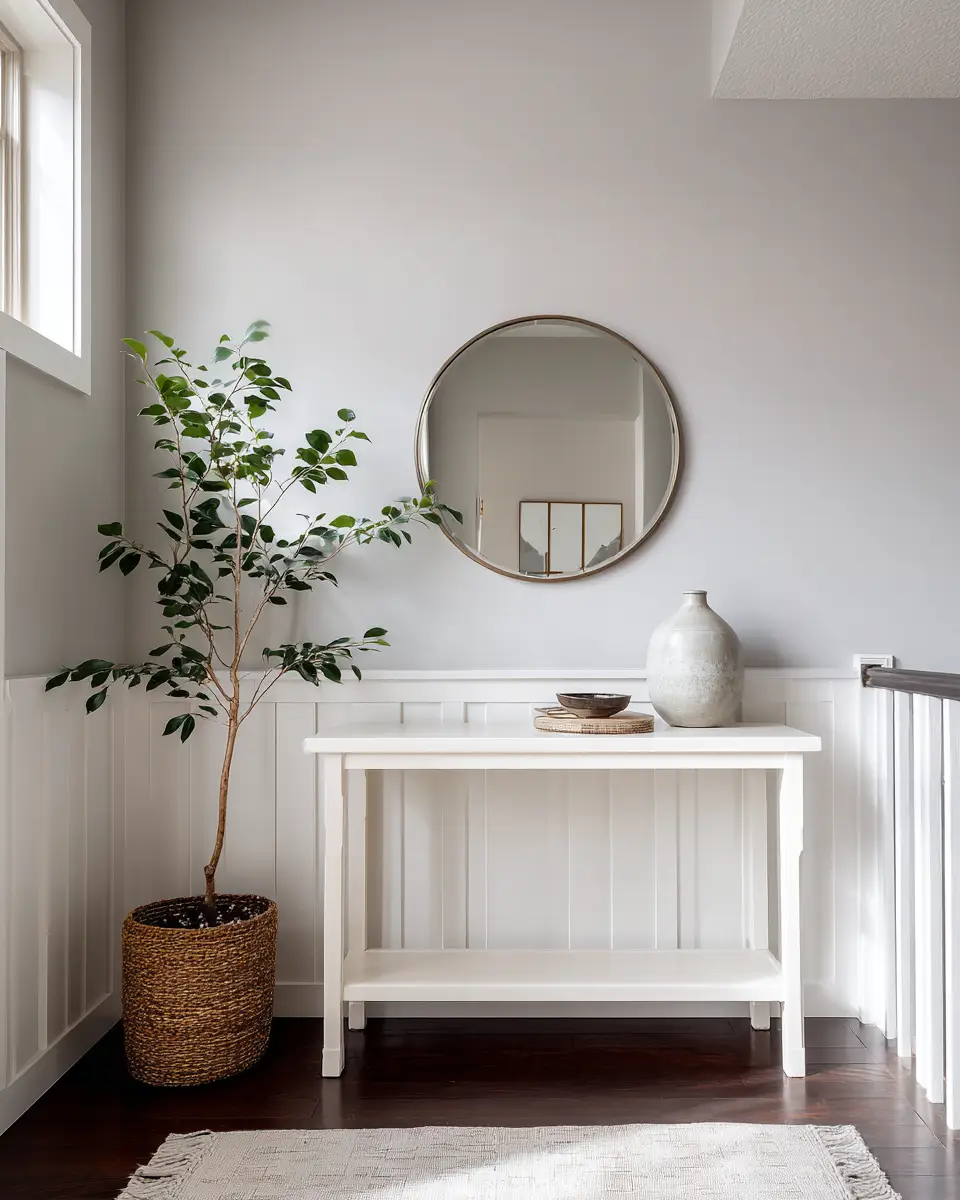 Calm Modern Entryway Decor Ideas