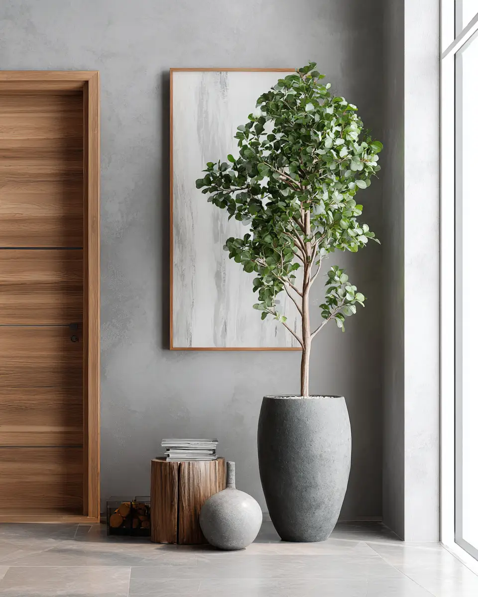 Calm Modern Entryway Decor Ideas