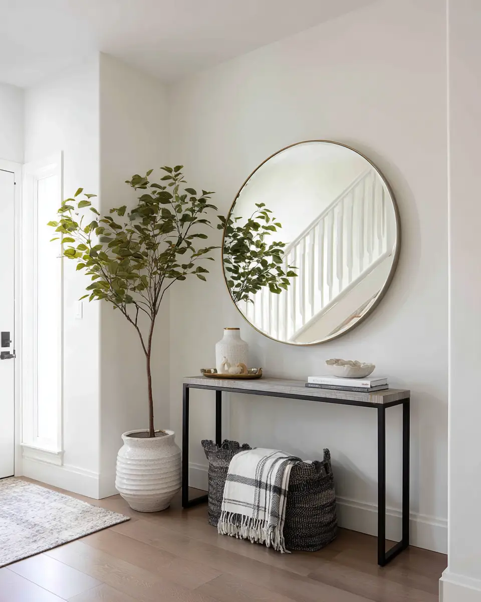 Calm Modern Entryway Decor Ideas
