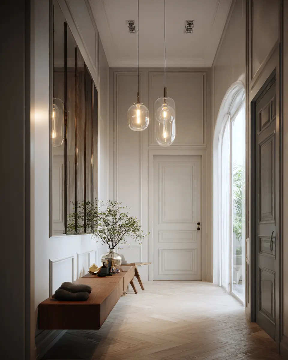 Calm Modern Entryway Decor Ideas