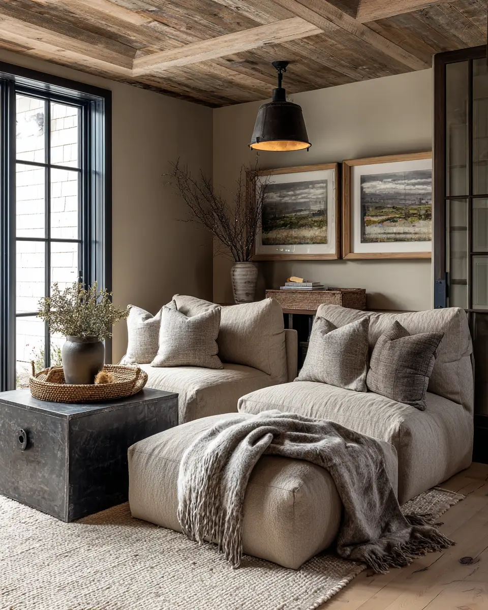 Calm Modern Farmhouse Garage Decor Ideas