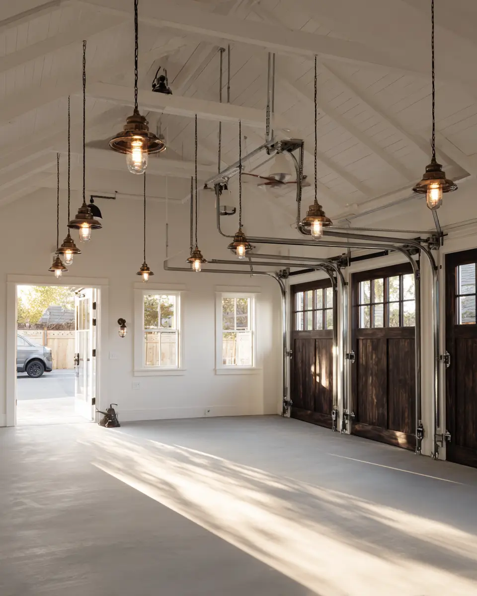 Calm Modern Farmhouse Garage Decor Ideas
