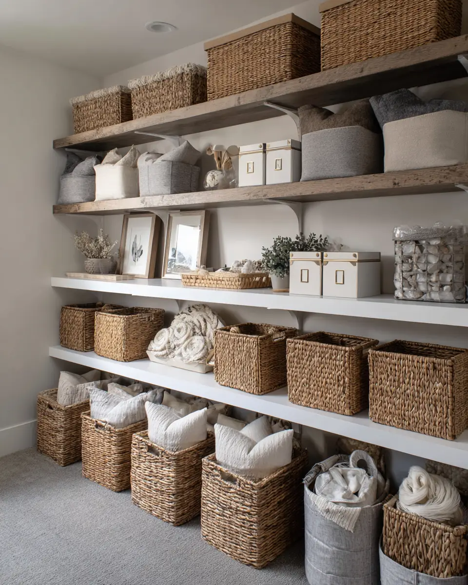 Calm Modern Farmhouse Garage Decor Ideas