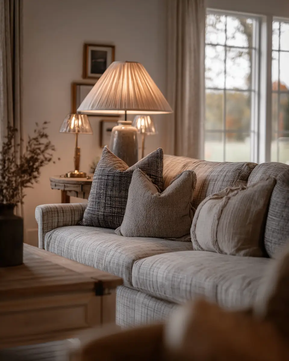 Calm Modern Farmhouse Living Room Decor Ideas