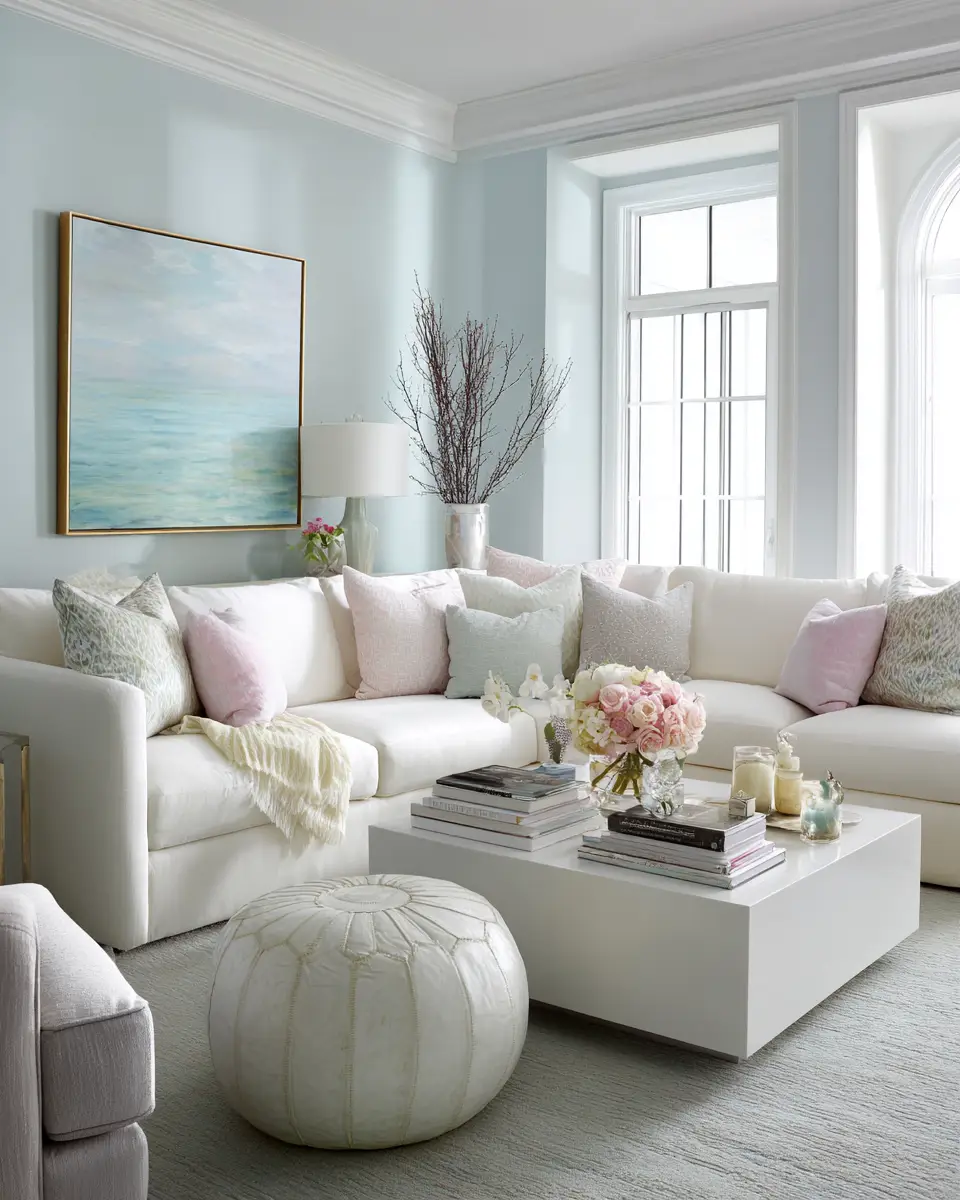 Calm Modern Living Room Decor Ideas