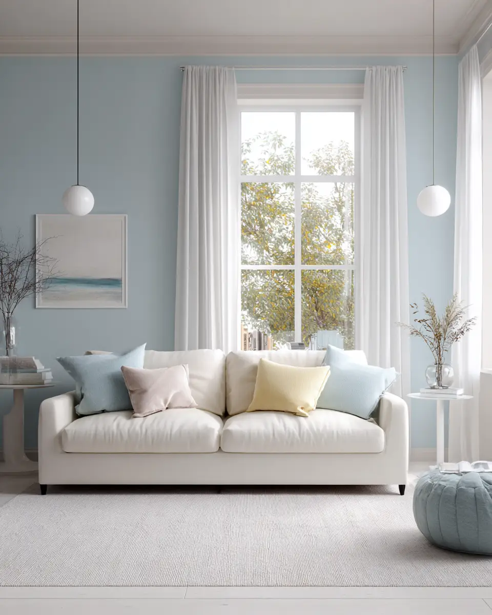 Calm Modern Living Room Decor Ideas