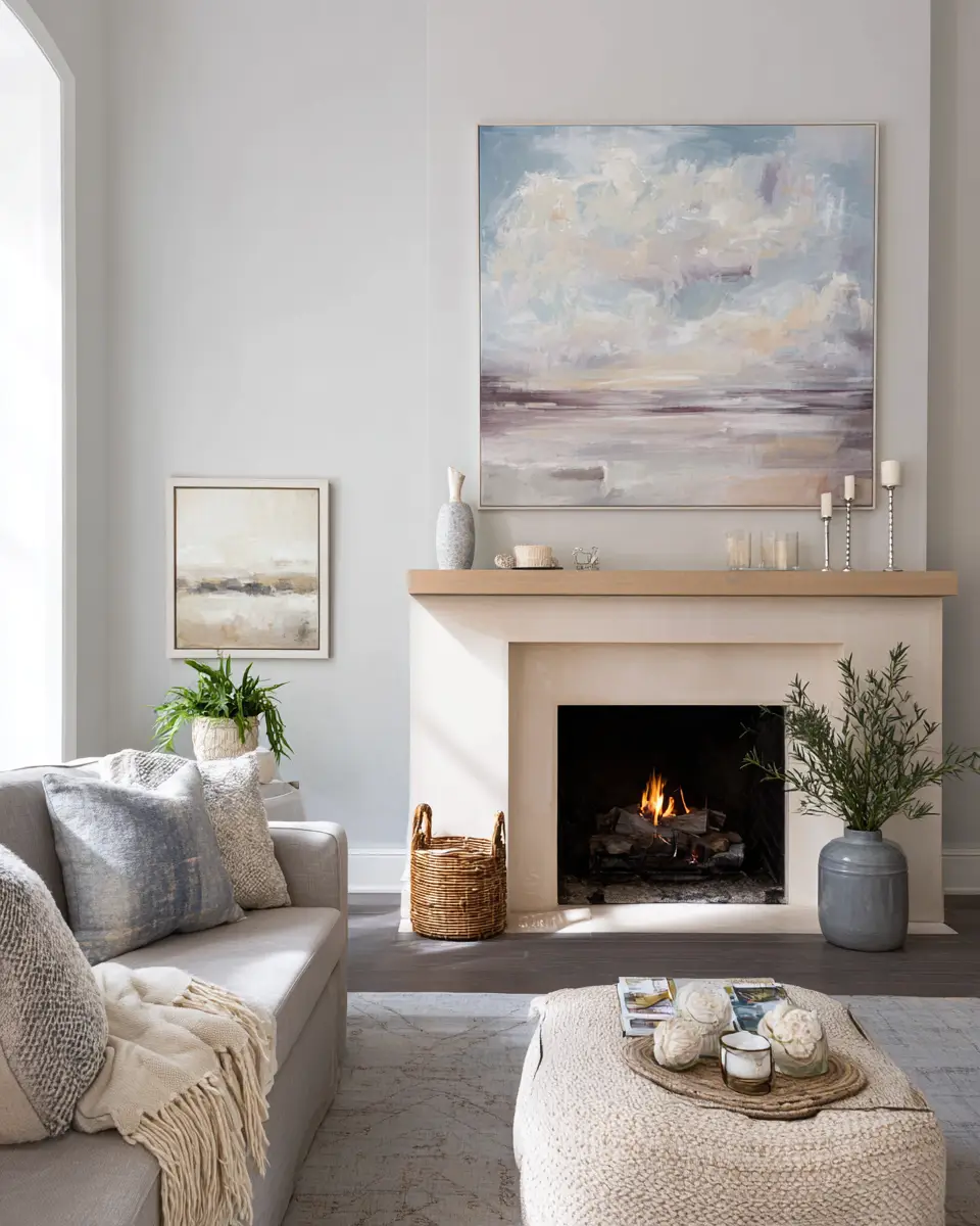 Calm Modern Living Room Decor Ideas