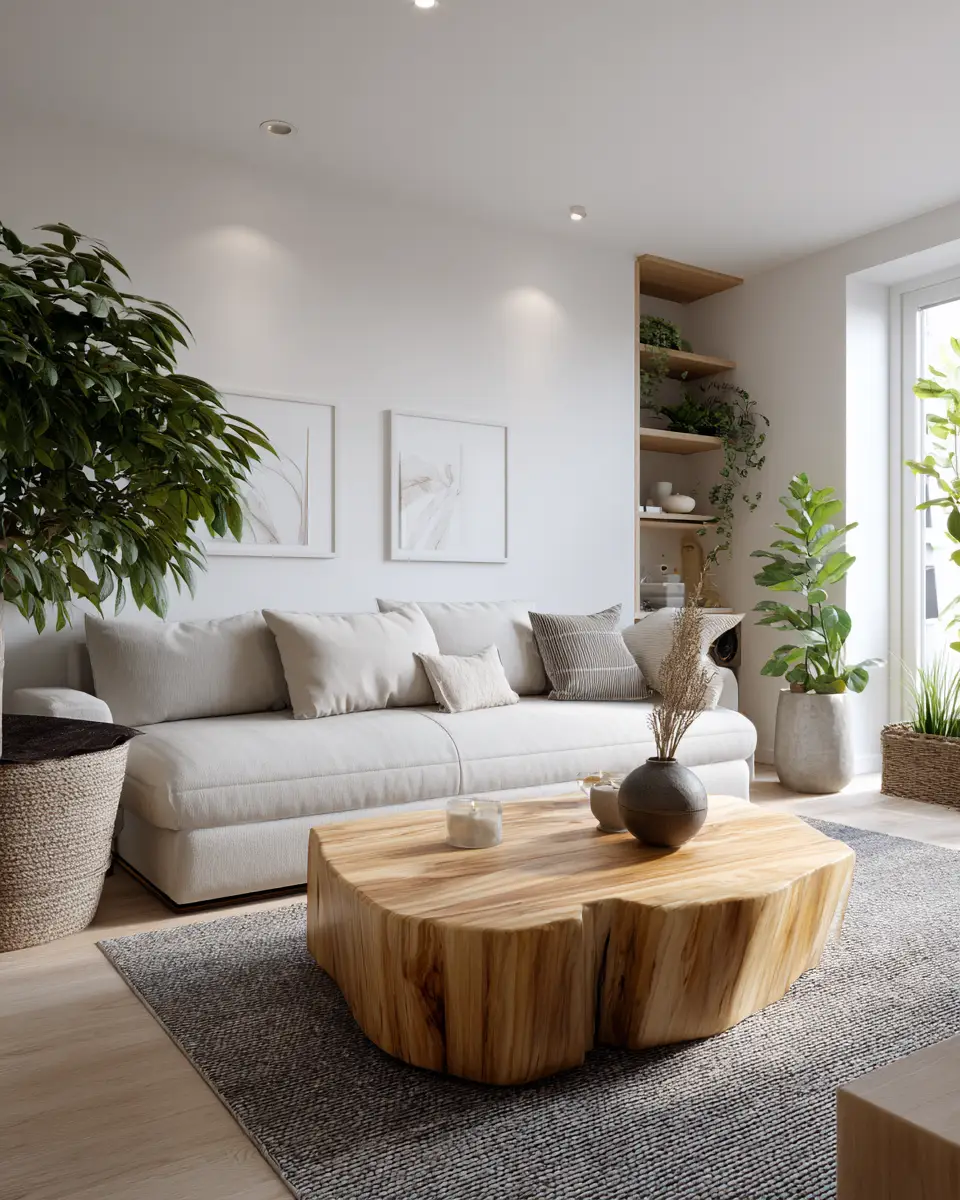 Calm Modern Living Room Decor Ideas