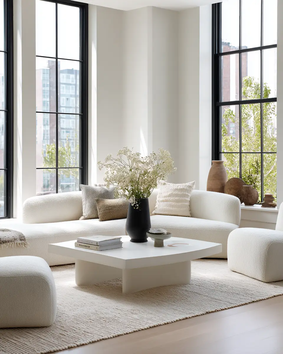 Calm Modern Living Room Decor Ideas