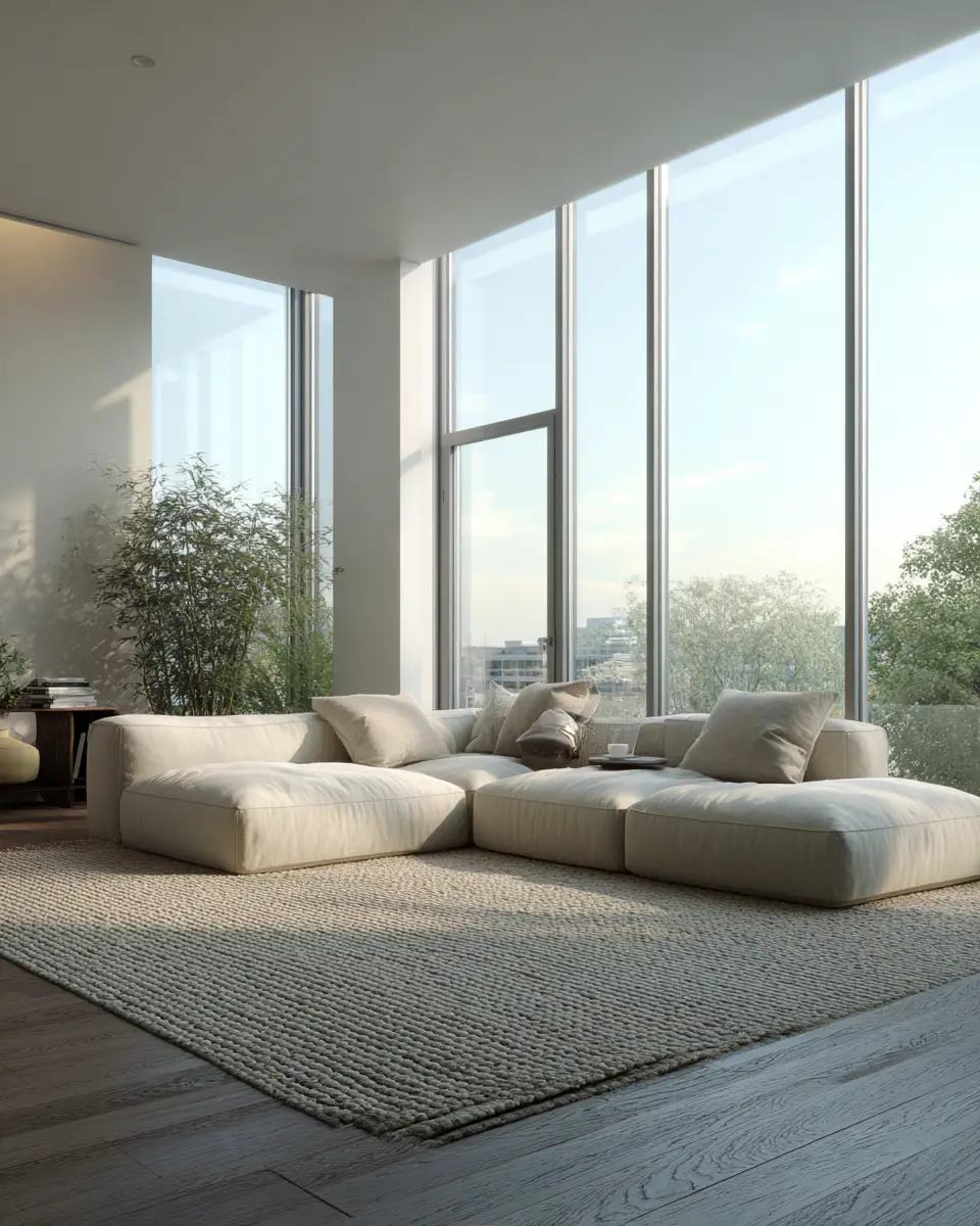 Calm Modern Living Room Decor Ideas