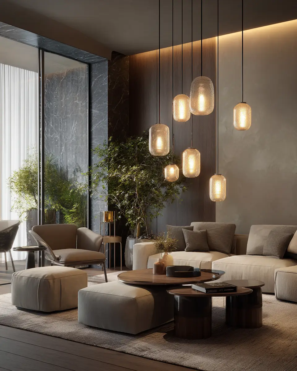 Calm Modern Living Room Decor Ideas