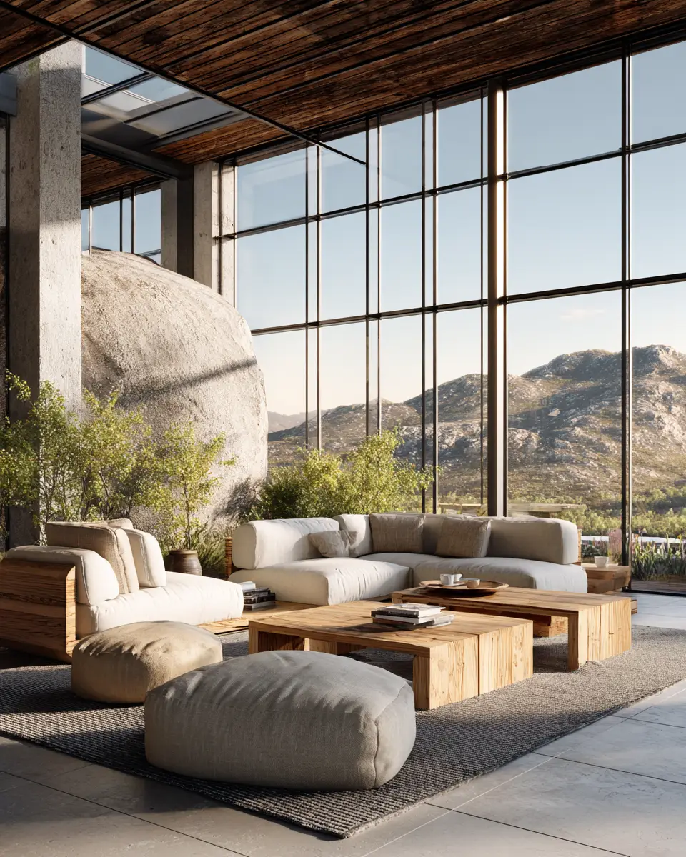 Calm Modern Living Room Decor Ideas