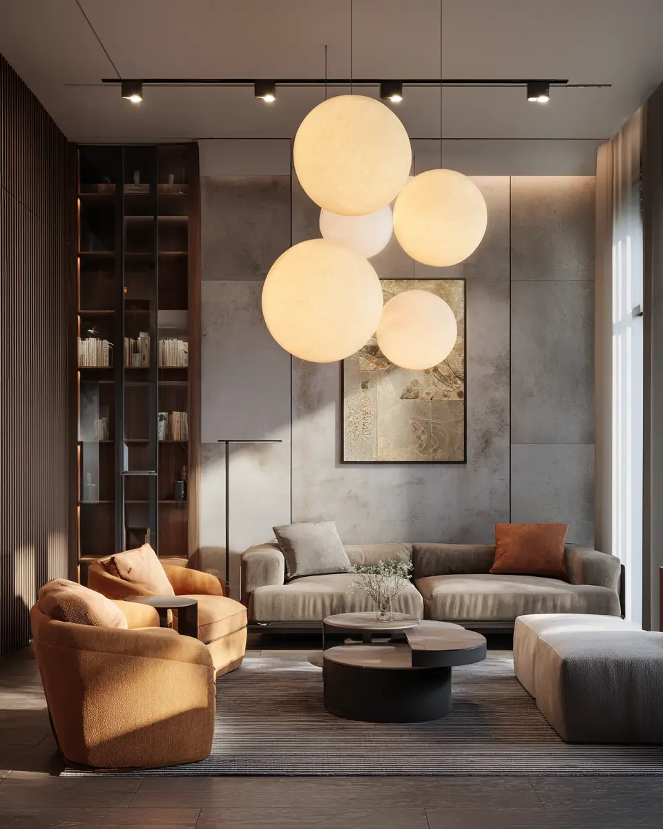 Calm Modern Living Room Decor Ideas