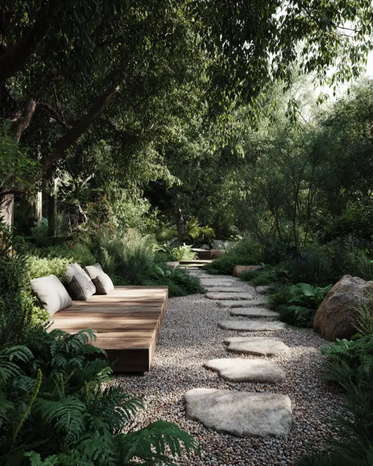 Calm Organic Modern Patio Decor Ideas - Featured