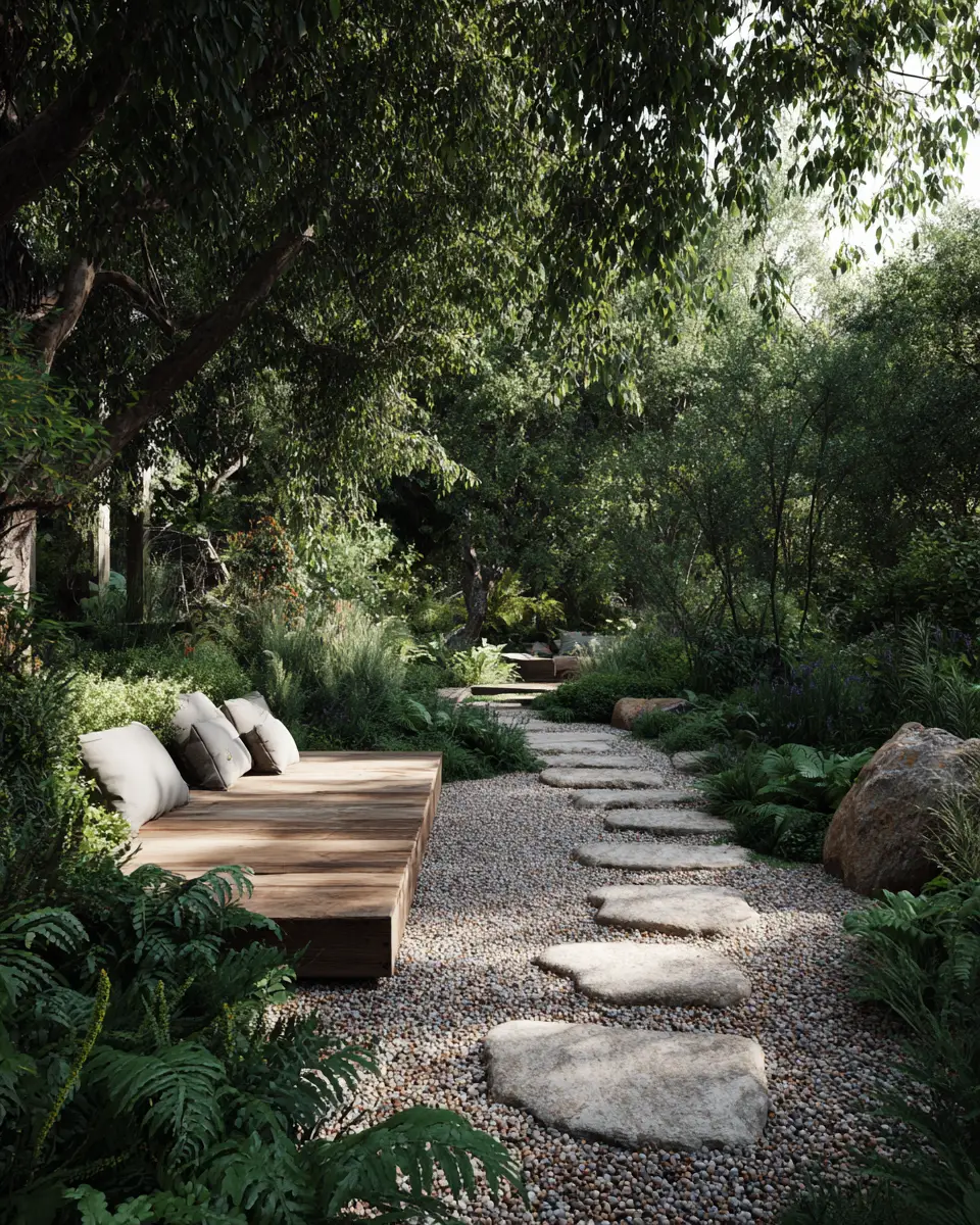 Calm Organic Modern Patio Decor Ideas - Featured