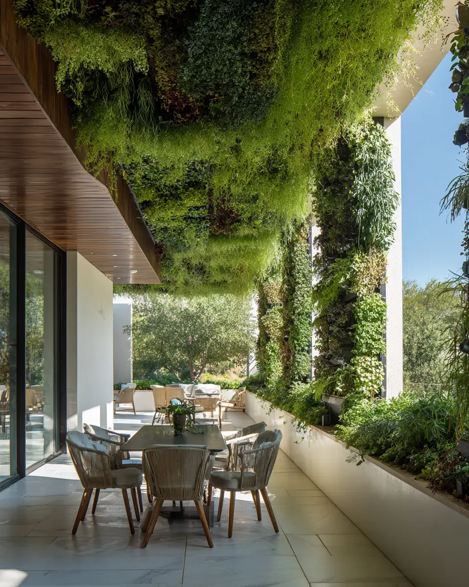 Calm Organic Modern Patio Decor Ideas