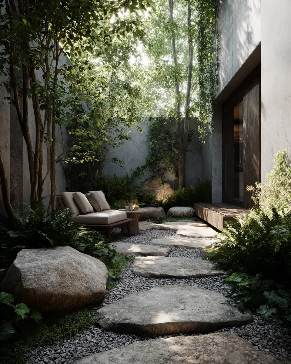 Calm Organic Modern Patio Decor Ideas