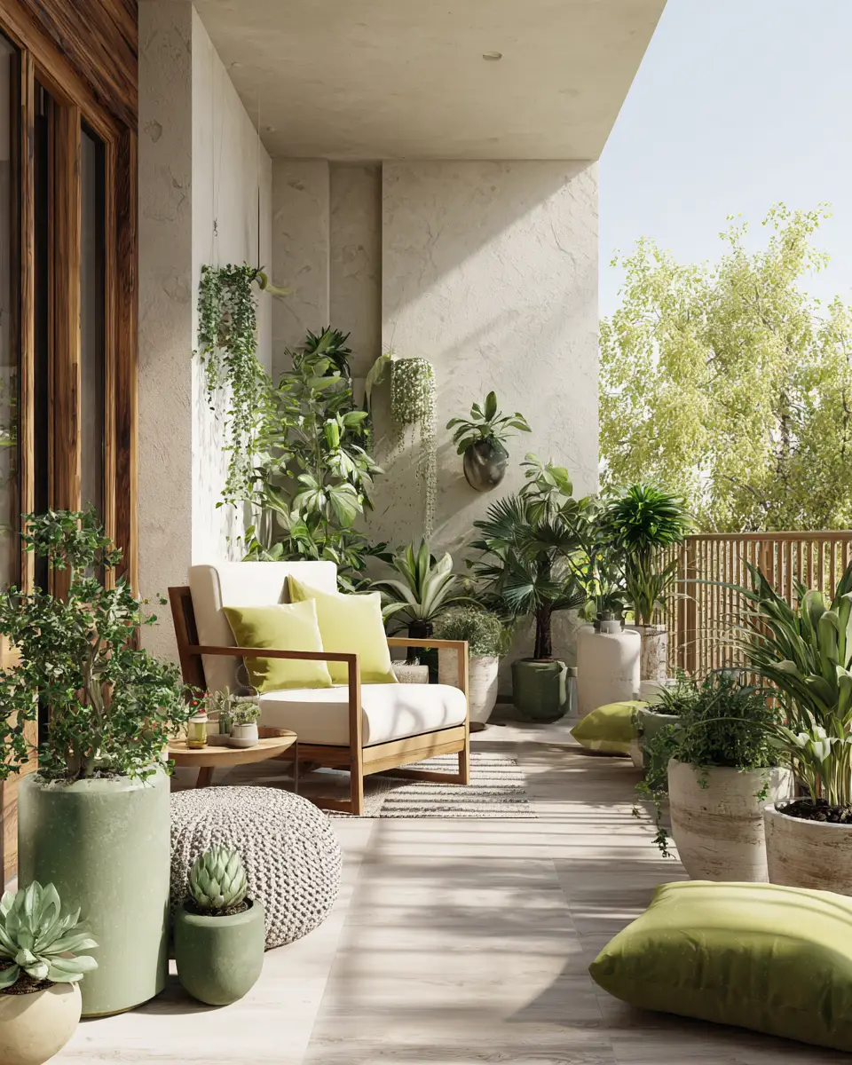 Calm Organic Modern Patio Decor Ideas