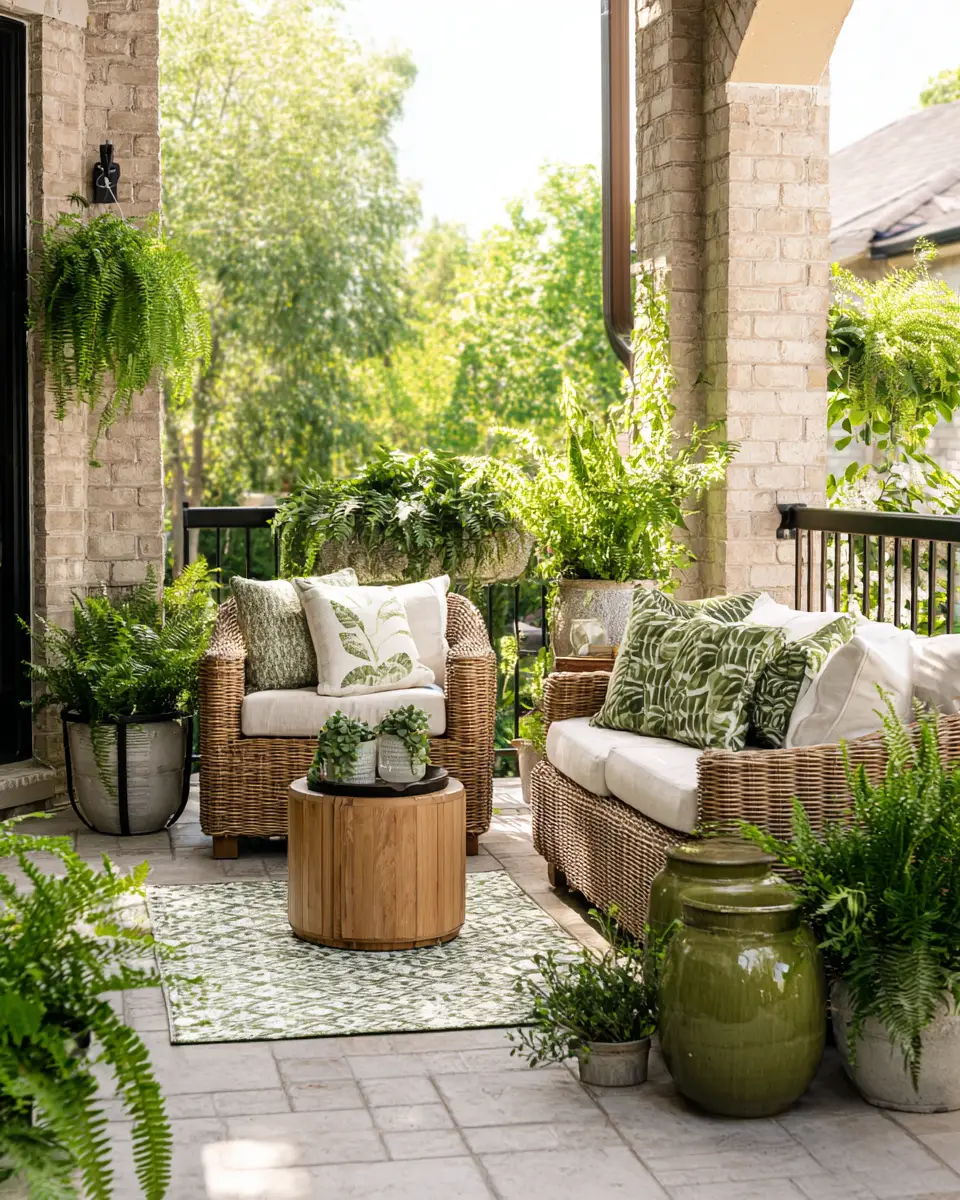 Calm Organic Modern Patio Decor Ideas