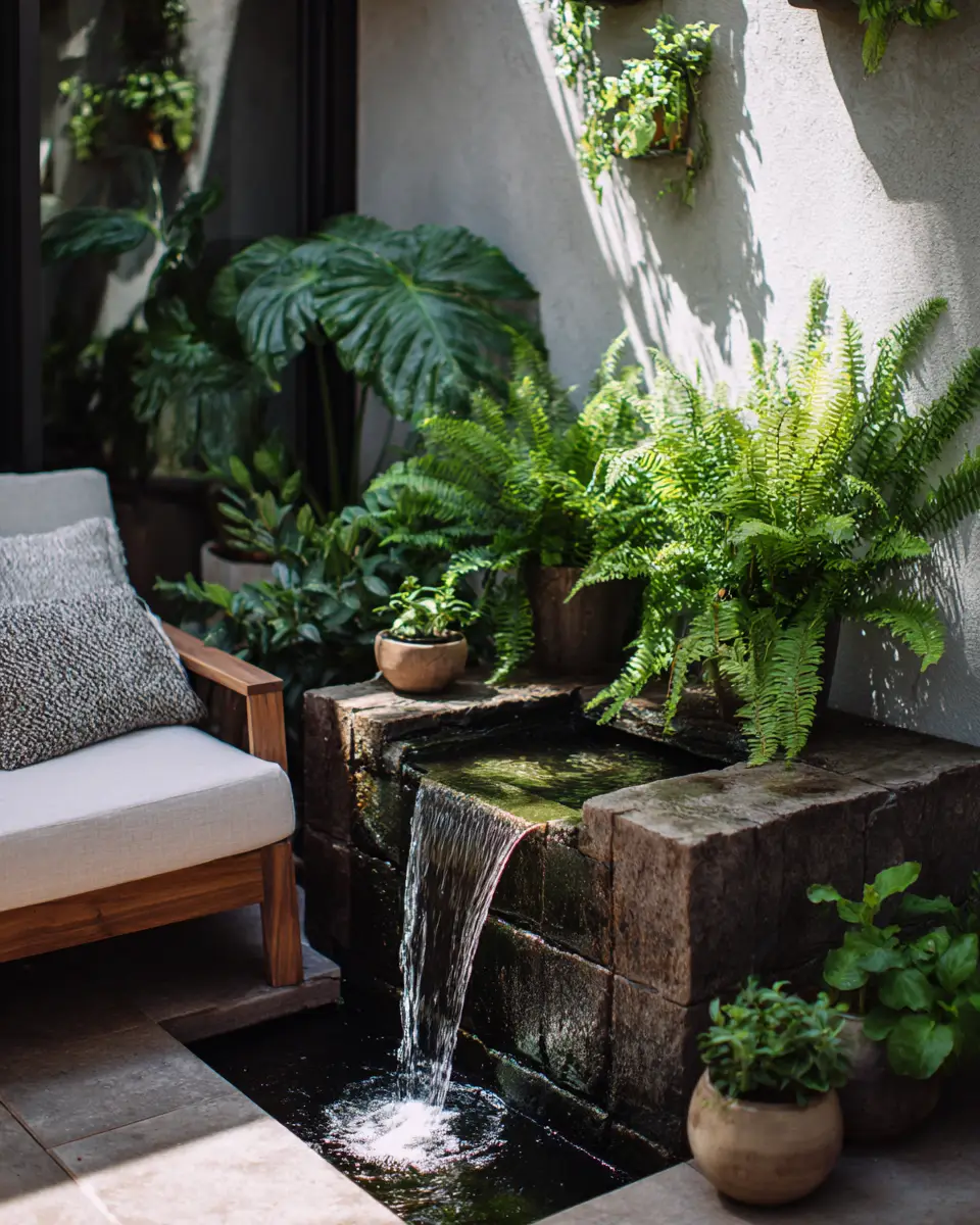 Calm Organic Modern Patio Decor Ideas