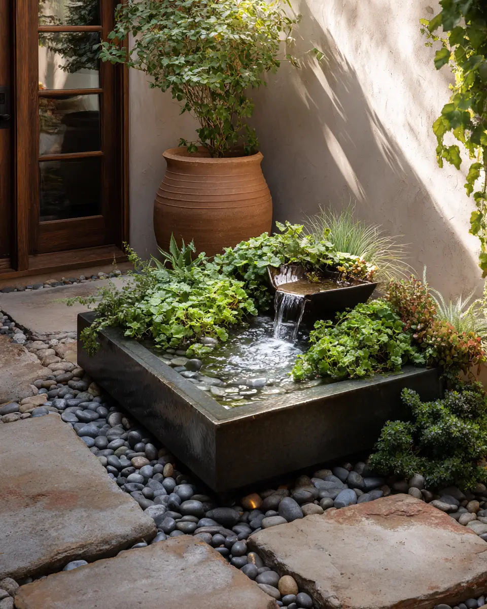 Calm Organic Modern Patio Decor Ideas