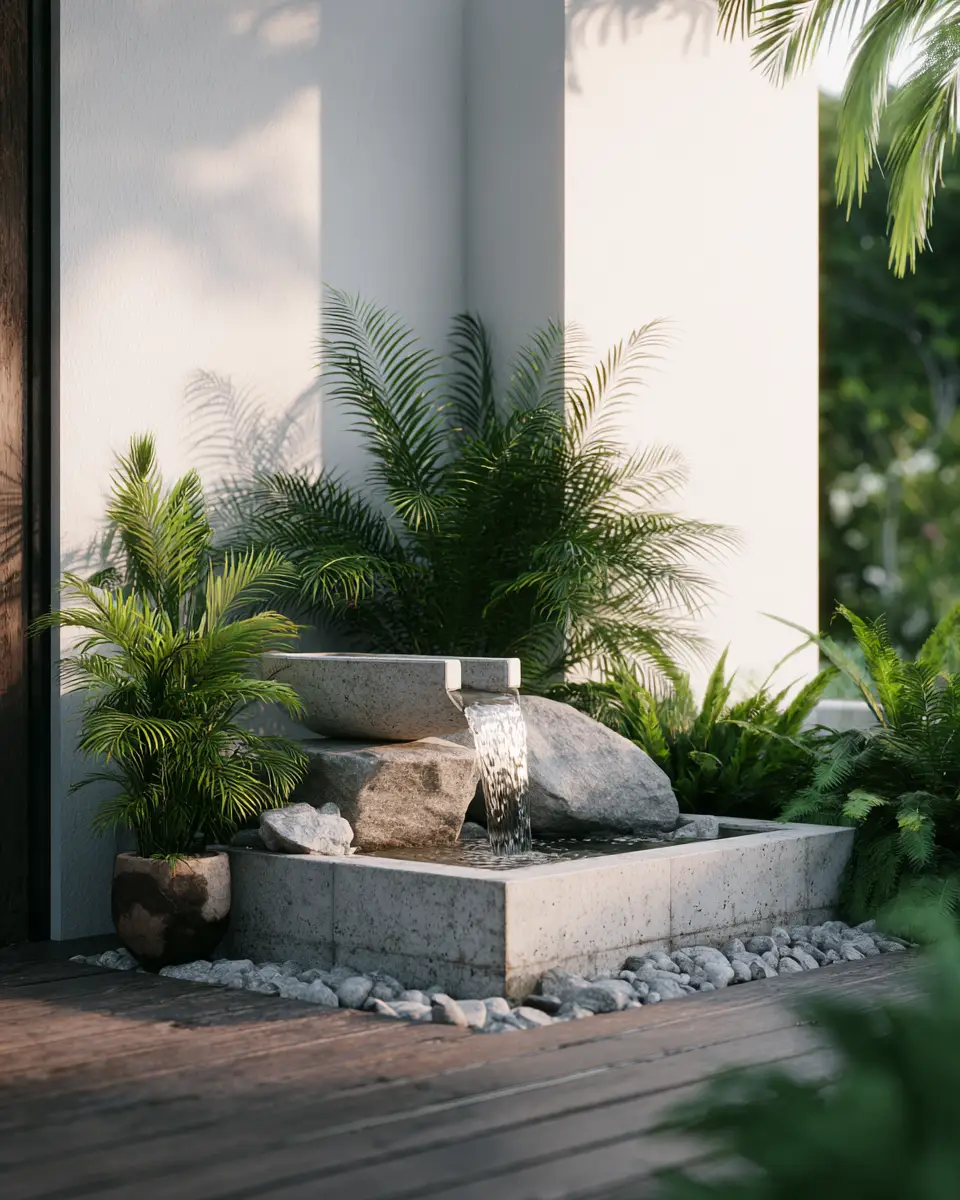 Calm Organic Modern Patio Decor Ideas