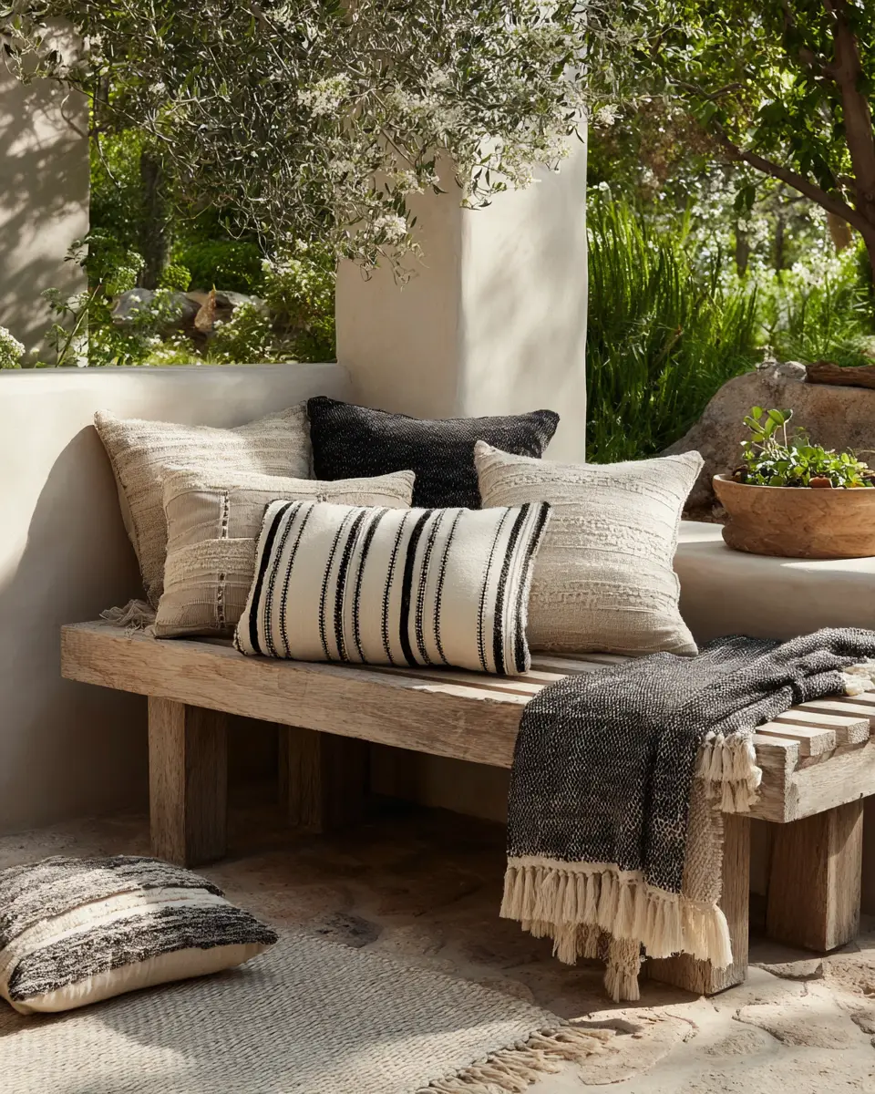 Calm Organic Modern Patio Decor Ideas