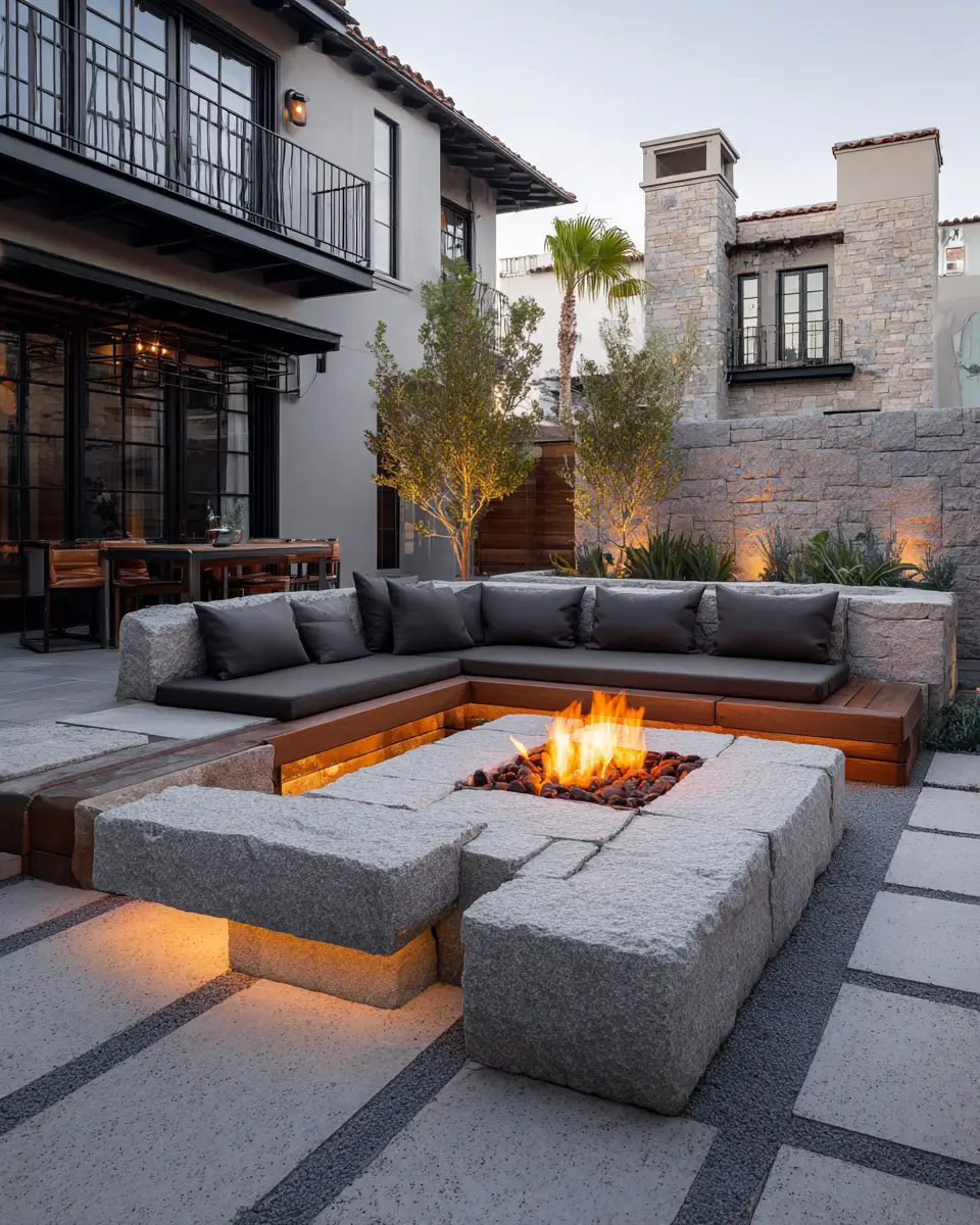 Calm Organic Modern Patio Decor Ideas
