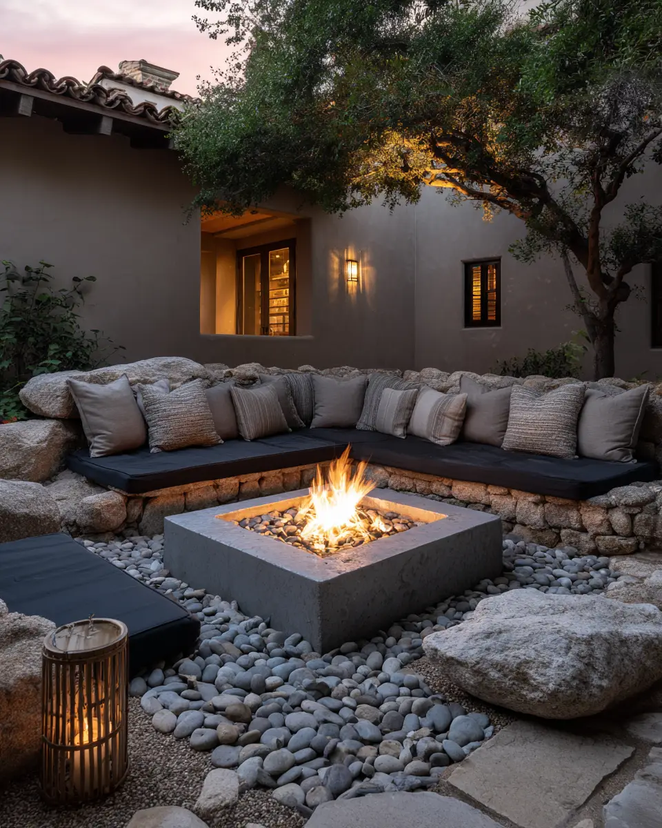 Calm Organic Modern Patio Decor Ideas