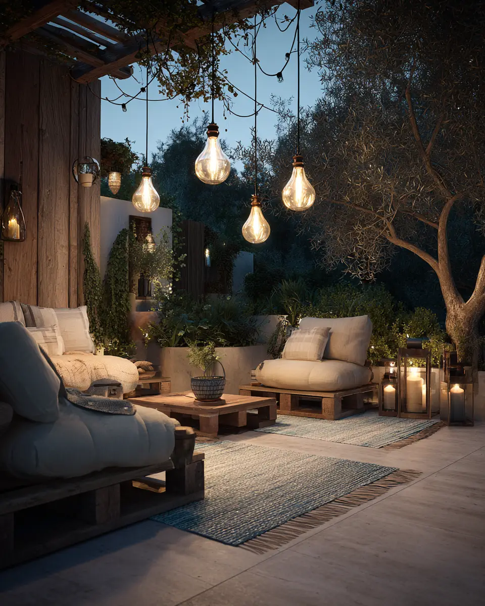Calm Organic Modern Patio Decor Ideas