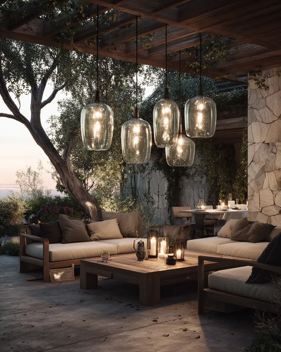 Calm Organic Modern Patio Decor Ideas