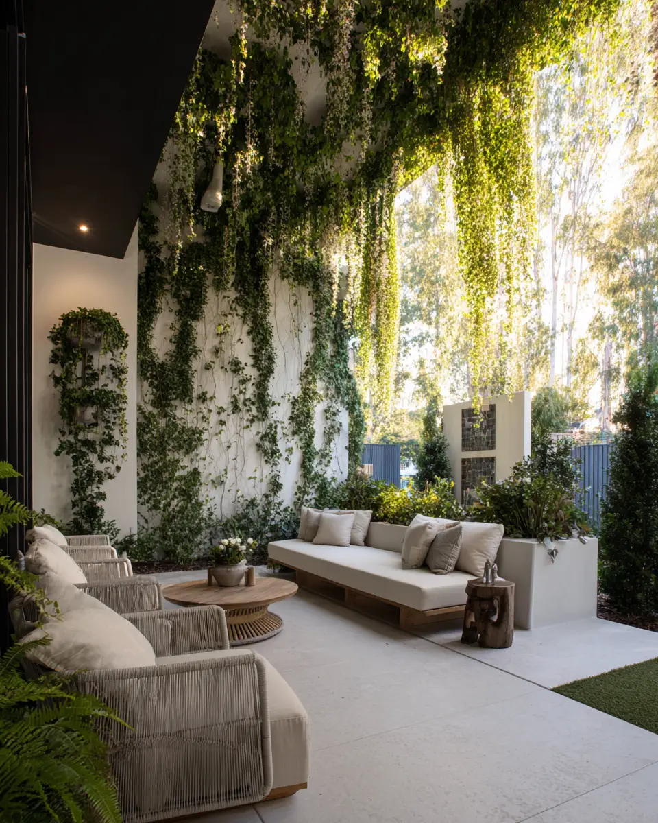 Calm Organic Modern Patio Decor Ideas