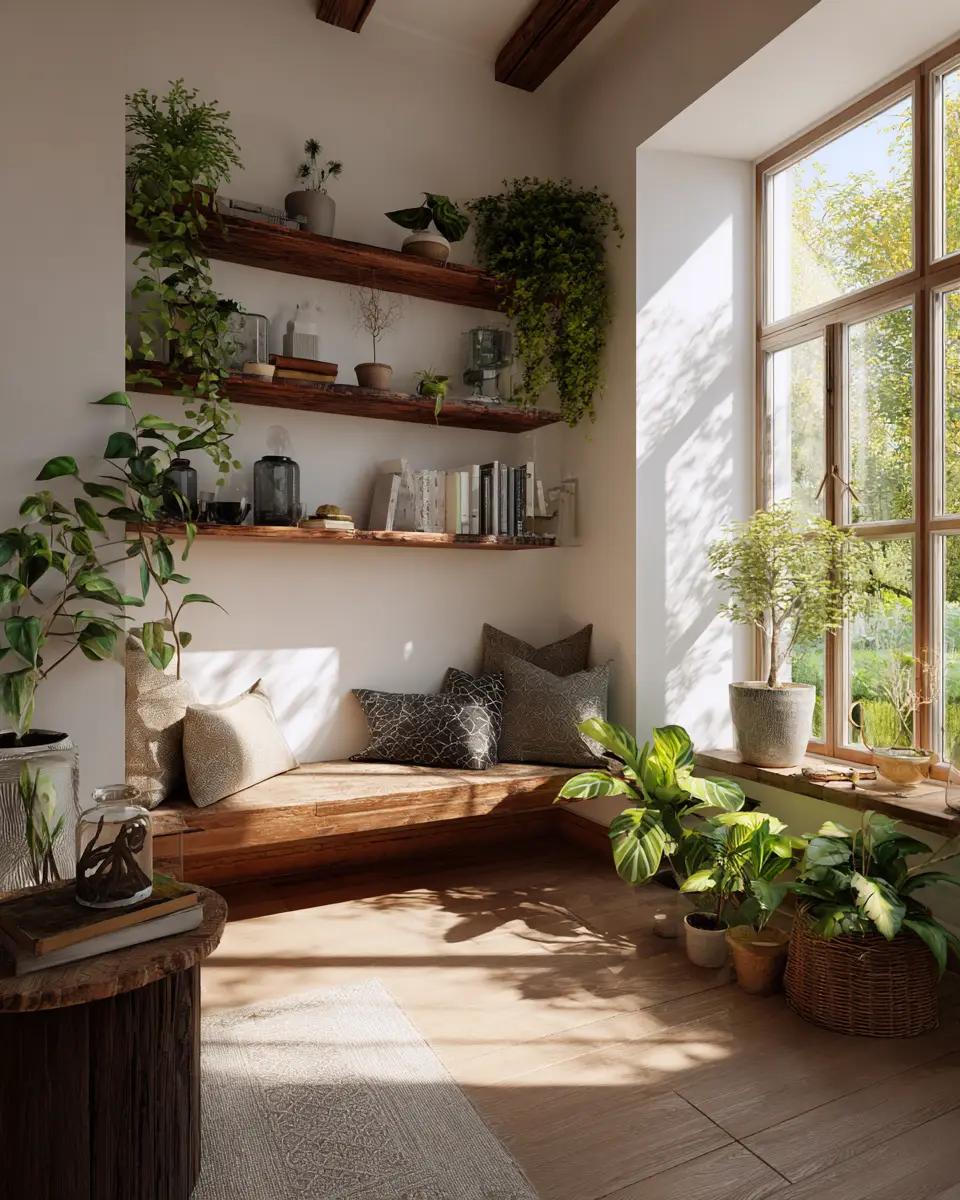 Calm Rustic Living Room Decor Ideas