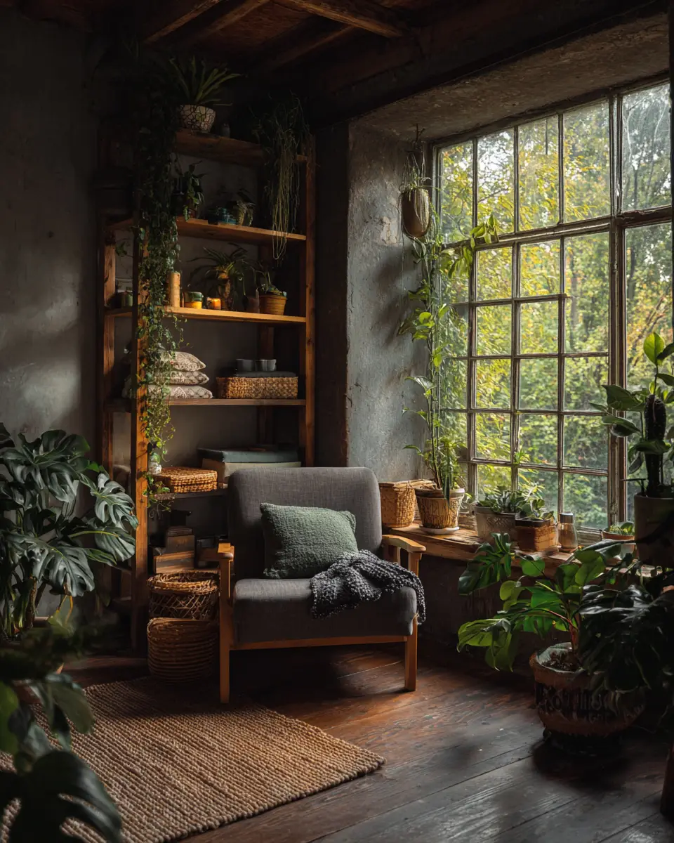 Calm Rustic Living Room Decor Ideas