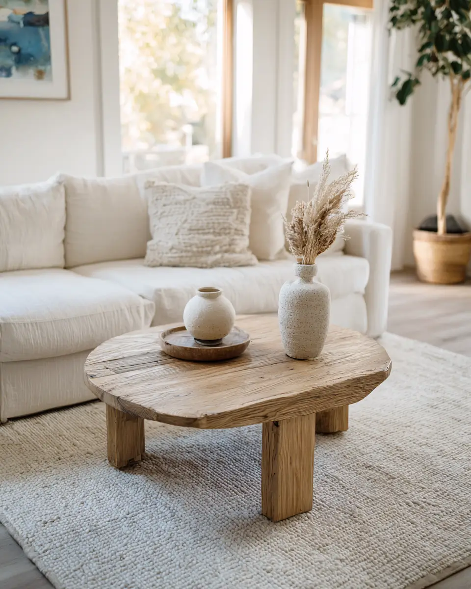 Calm Rustic Living Room Decor Ideas