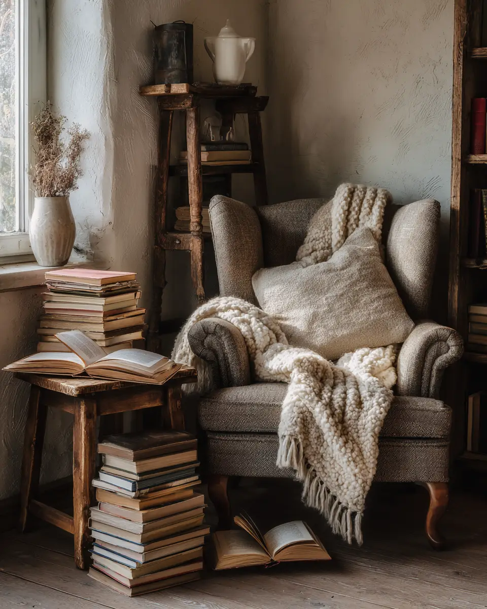 Calm Rustic Living Room Decor Ideas