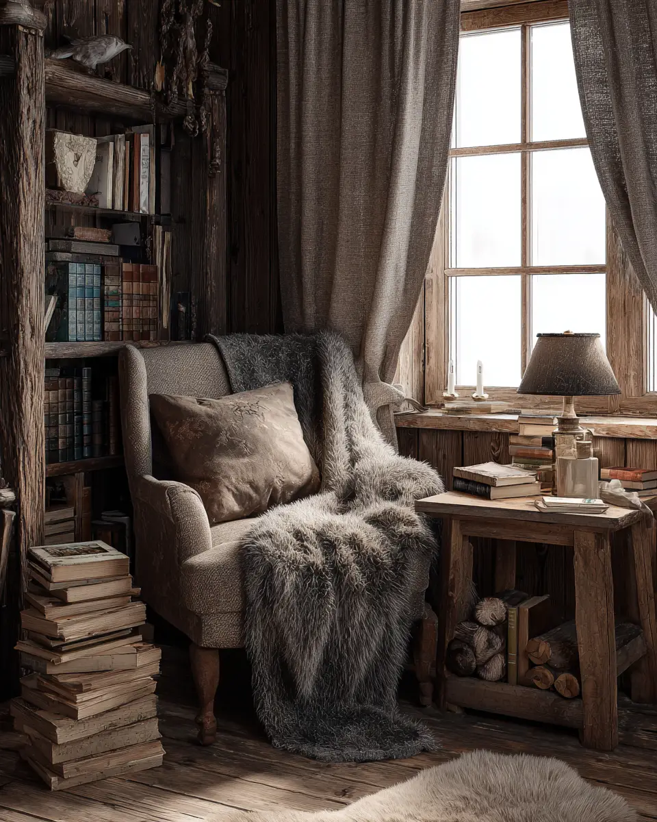 Calm Rustic Living Room Decor Ideas