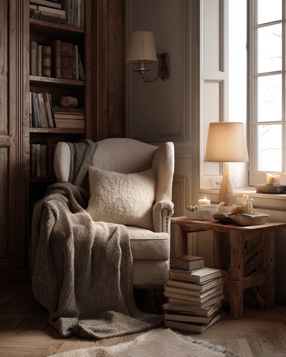 Calm Rustic Living Room Decor Ideas