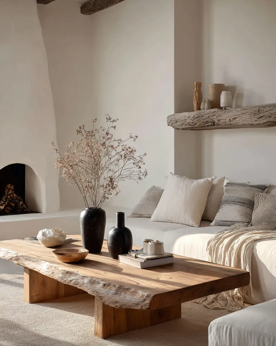 Calm Rustic Living Room Decor Ideas