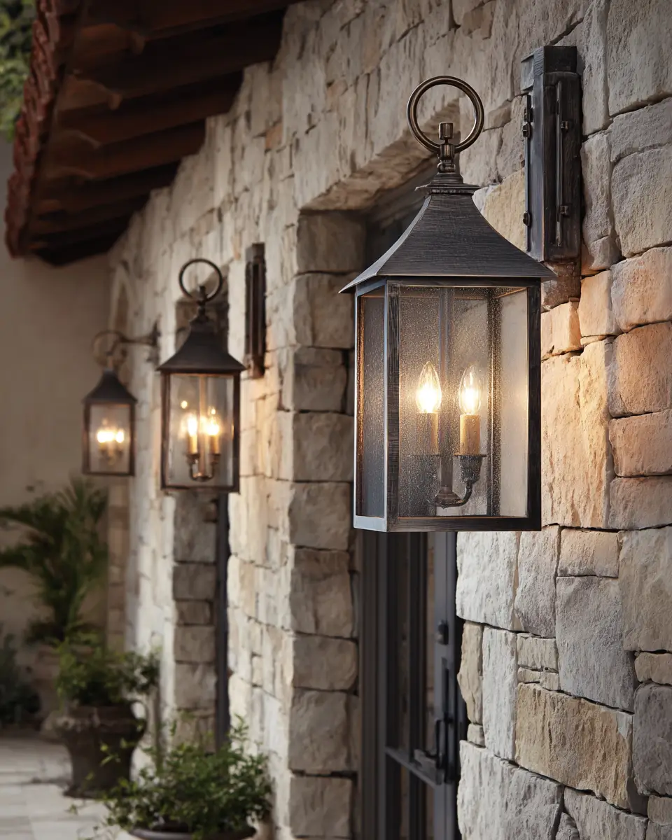 Calm Transitional Porch Decor Ideas