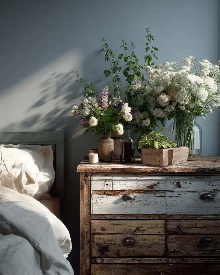 Calm Vintage Bedroom Decor Ideas - Featured